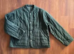 Coen　コーエン　リバーシブル　中綿　ジャケット　M　グリーン　レディース