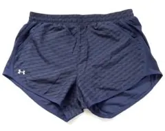 美品　アンダーアーマー　ショートパンツ　ランニング　マラソン　エクササイズ　紺