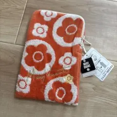 MARY QUANT 花柄ファスナー付きポーチ