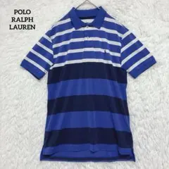 【訳あり】POLO RALPH LAUREN ボーダーポロシャツ 半袖 キッズ