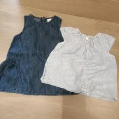 GAP ベビー服 ワンピースと トップスの 2点セットのサムネイル