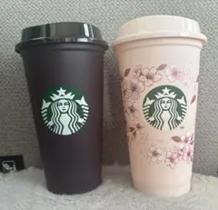スターバックス　リユーザブルカップ 2個セット　ハロウィン　SAKURA