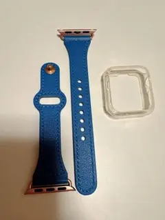 新品　AppleWatchバンド　38mm ブルー