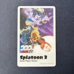スプラトゥーン3 クリアカード 非売品のサムネイル