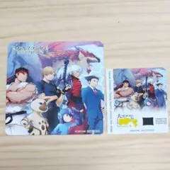 【集合絵】大カプコン展　コラボカフェ　注文特典　コースター　入場特典付き