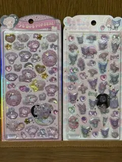 サンリオうるちゅるポップシール　マイメロベビー&マイメロクロミ　2枚セット正規品