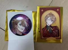 にじさんじ 風楽奏斗 太陽組 IMPACT 缶バッジ チェキ風カード