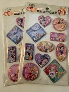 【国内正規品】Disney ウォータースティッカーシール⭐︎プリンセス