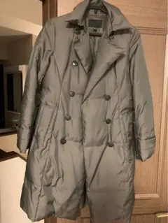 ICB ダブルブレスト ダウンジャケット グレー