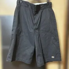 Dickies ブラック ハーフパンツ ルーズフィット 30インチ
