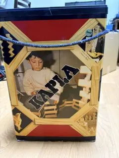 【お値下げ不可】KAPLA 200 木製ブロックセット 収納ボックス付き