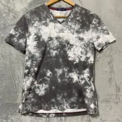 【L1630】 NICOLE Ｖネック たいだいTシャツ サイズM グレー