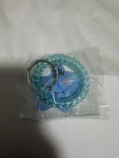 しずくちゃんスプリングゴムキーホルダー　しずくちゃん　ガチャガチャ