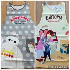 ズートピア ＆ベイマックス　エプロン２枚セットのサムネイル