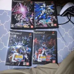 機動戦士ガンダムVSシリーズ PS2ソフト 4枚セット
