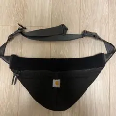 Carhartt ボディバッグ ウエストポーチ ブラック 三軒茶屋 us - メルカリ