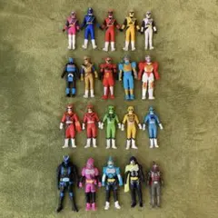 スーパー戦隊シリーズ　ソフビ　20体セット
