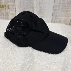 新品❣️ メッシュキャップ 黒シンプル　軽量　日除け
