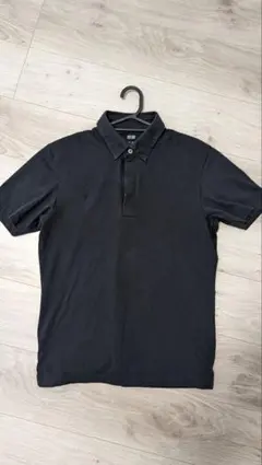 UNIQLO　エアリズム　ポロシャツ　黒　メンズMサイズ