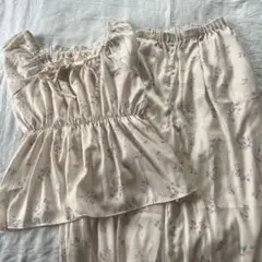 花柄ルームウェアセット Fサイズのサムネイル