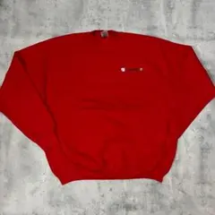 90s fruit of the loom フルーツオブザルーム スウェット 赤