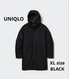 ユニクロ　UNIQLO　ハイブリッドダウンコート