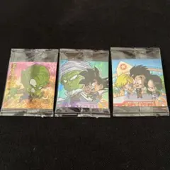 ドラゴンボール超戦士シールウエハース 3枚　ピッコロ　孫悟空