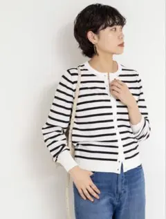 NOLLEY'S sophi マルチファンクションクルーネックカーディガン