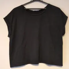 ZARA ブラック 半袖Tシャツ M