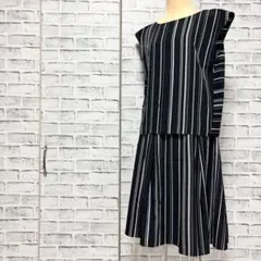 UNTITLED アンタイトル セットアップ スカート ストライプ ボーダー