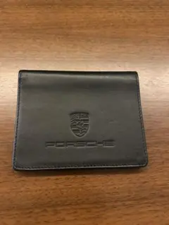 ポルシェ 財布　カードケース　ブラック　PORSCHE