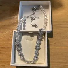 Swarovski パール ハート型ネックレス アリアナ・グランデ