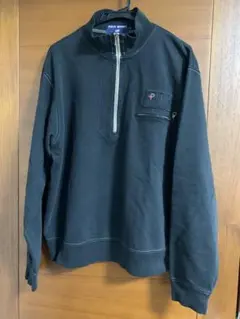 ポロスポーツ　ハーフジップ　スエット　Ｌ　ビンテージ　90s ラルフローレン