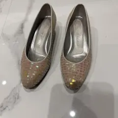 CHARLES JOURDAN パンプス 虹色のサムネイル