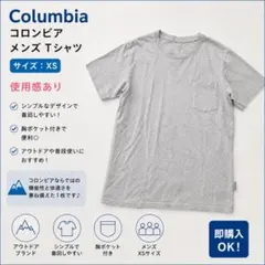 コロンビア　Colombia グレー ポケット付き 半袖Tシャツのサムネイル