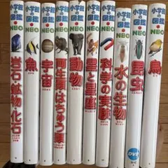 小学館の図鑑NEO 9冊セット DVD付き 鳥 花 昆虫 植物 両生類 - メルカリ