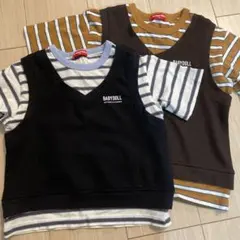 ベビードール 100㌢ 110㌢ 2枚セット お揃い