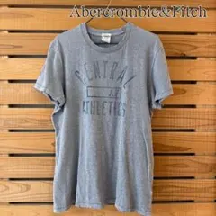 Abercrombie&Fitch グレー Tシャツ 古着ヴィンテージ ダメージ