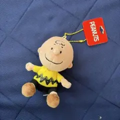 スヌーピー チャーリーブラウン マスコットキーホルダー