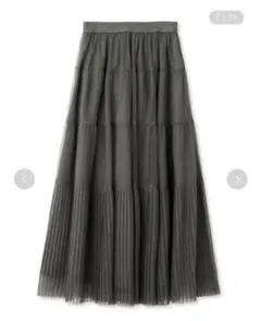 ミラオーウェン　2WAYチュールティアードスカート