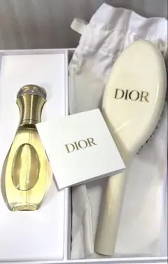 【新品未使用】Dior ノベルティ　ジャドールヘアミスト・ヘアブラシセット