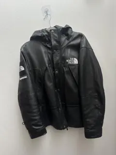 supreme THE NORTH FACE レザーマウンテンパーカー