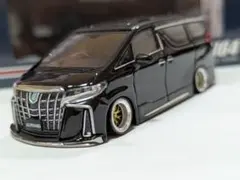 希少！ホビージャパン1/64 40ヴェルファイア モデリスタ 深リム 車高短