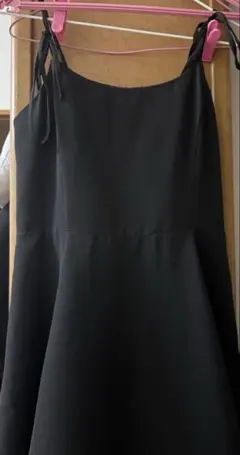 NICE CLAUP/キャミワンピース/ロング丈 レースアップ/サイズS