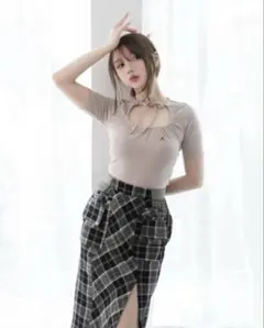 andmary Nana ribbon oneshoulder tops - メルカリ