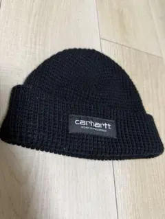 CarharttWIP ブラック ニット帽　カーハート
