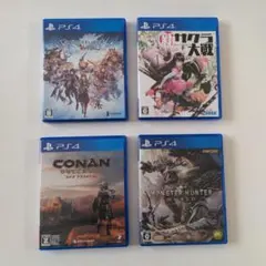 PS4ゲームソフト 4本セット まとめ売り - メルカリ