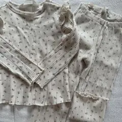 H&M ADORABLES 花柄　2Y セットアップ