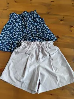 キュロット2点セット130センチ、140センチ