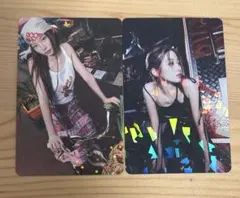 カズハ　LE SSERAFIM SPAGHETTI 特典　トレカ　ユニバ　ウィバ